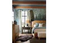 Hooker Furniture Bedroom Driftwood King Upholstered Bed