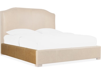 Hooker Furniture Bedroom Driftwood King Upholstered Bed