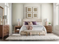 Hooker Furniture Bedroom Eleana Upholstered Queen Panel Bed