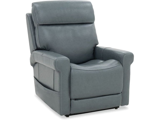 Hooker Furniture Living Room Locke Lift Chair with Power Recline, Headrest and Lumbar