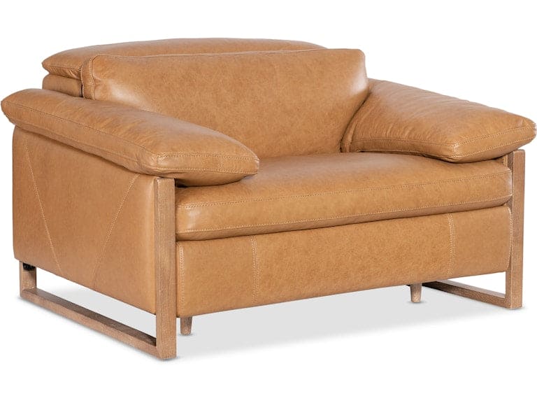 Hooker Furniture Living Room Jericho Power Recliner with Power Headrest