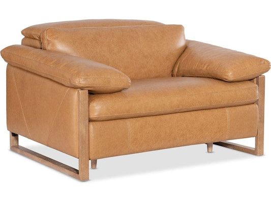 Hooker Furniture Living Room Jericho Power Recliner with Power Headrest