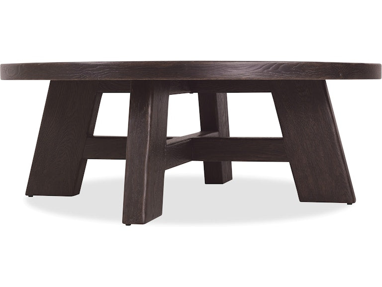 Hooker Furniture Living Room Driftwood Round Cocktail Table