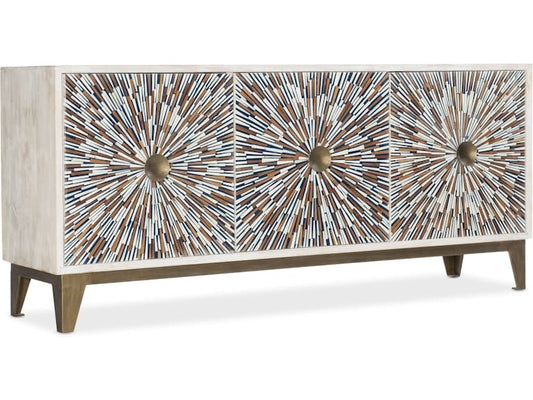 Hooker Furniture Home Entertainment Melange Liberty Entertainment Console