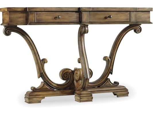 Hooker Furniture Living Room Sanctuary Thin Console-Amber Sands