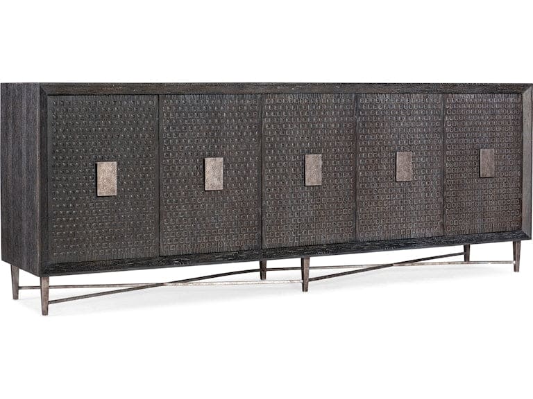 Hooker Furniture Living Room Melange Keenan Five Door Credenza