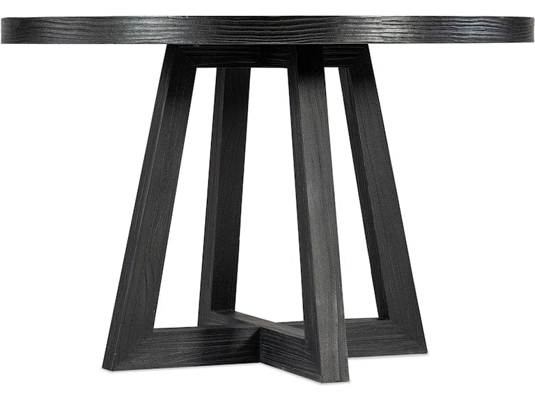 Hooker Furniture Casual Dining Chapman Shou Sugi Ban Petite Round Dining Table