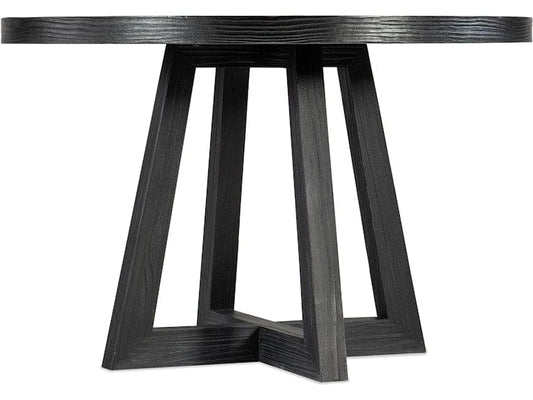 Hooker Furniture Casual Dining Chapman Shou Sugi Ban Petite Round Dining Table
