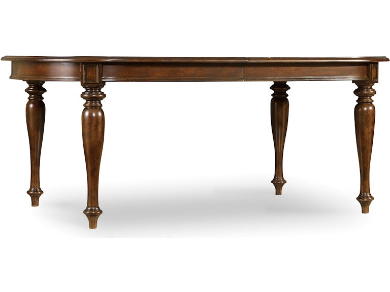 Hooker Furniture Casual Dining Leesburg Leg Table with Two 18'' Leaves