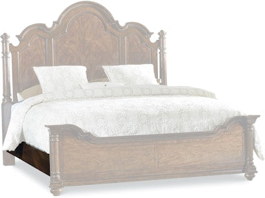 Hooker Furniture Bedroom Leesburg King Poster Bed