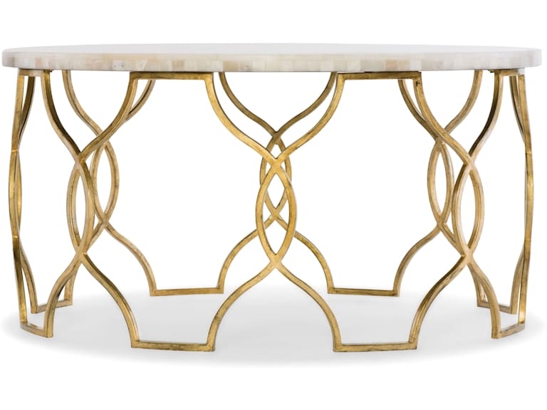 Hooker Furniture Living Room Melange Corrina Cocktail Table