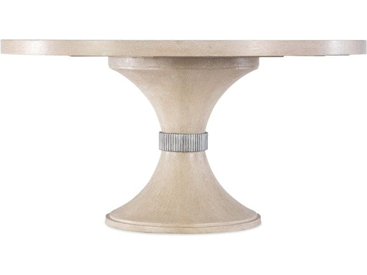 Hooker Furniture Casual Dining Nouveau Chic Round Pedestal Dining Table
