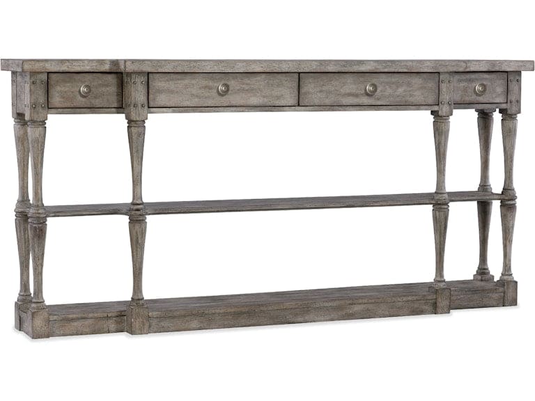 Hooker Furniture Living Room Sanctuary Four-Drawer Console