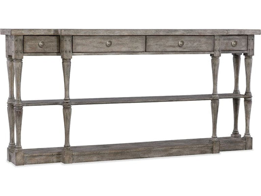 Hooker Furniture Living Room Sanctuary Four-Drawer Console