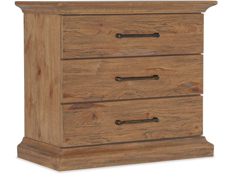 Hooker Furniture Bedroom Big Sky Three Drawer Nightstand