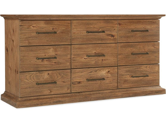 Hooker Furniture Bedroom Big Sky Nine Drawer Dresser