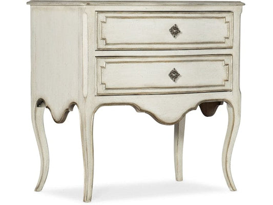 Hooker Furniture Bedroom Sanctuary Coco En Blanc Nightstand