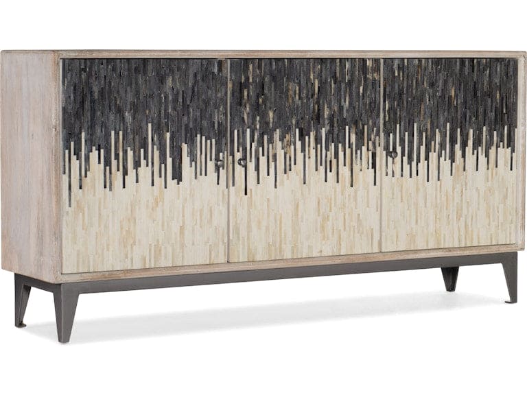 Hooker Furniture Home Entertainment Three Door Console