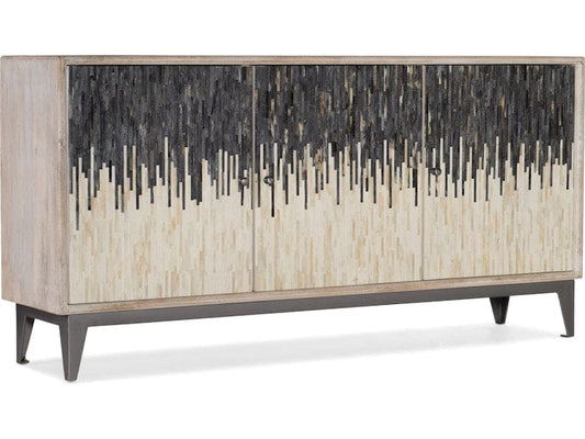 Hooker Furniture Home Entertainment Three Door Console