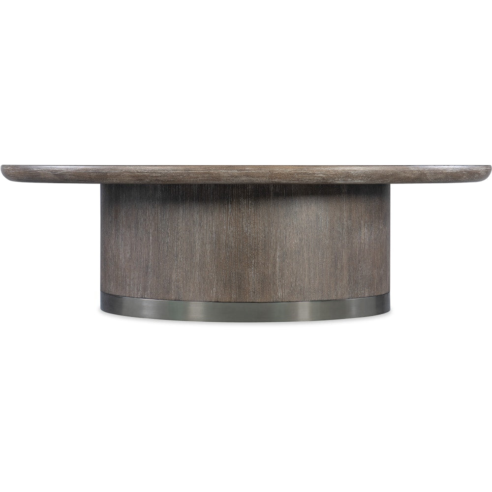 Hooker Furniture Living Room Modern Mood Round Cocktail Table