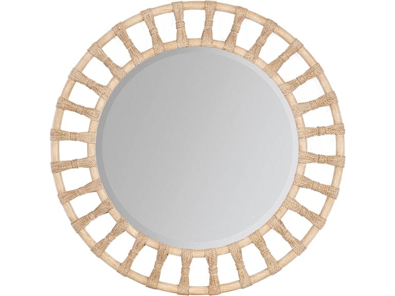Hooker Furniture Bedroom Retreat Pole Rattan Accent Mirror