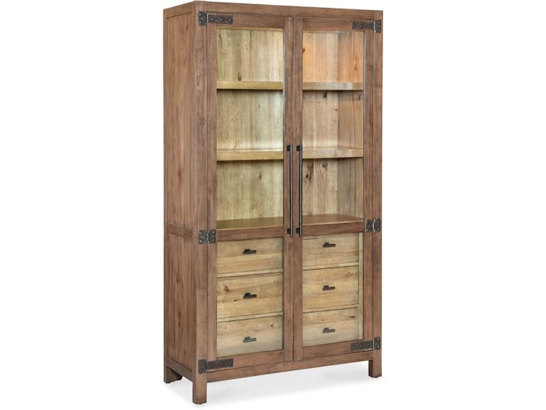 Hooker Furniture Casual Dining Vineyard Row Display Cabinet