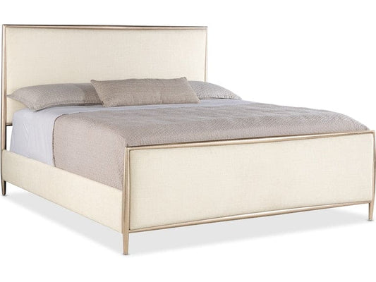Hooker Furniture Bedroom Westwood King Upholstered Metal Bed