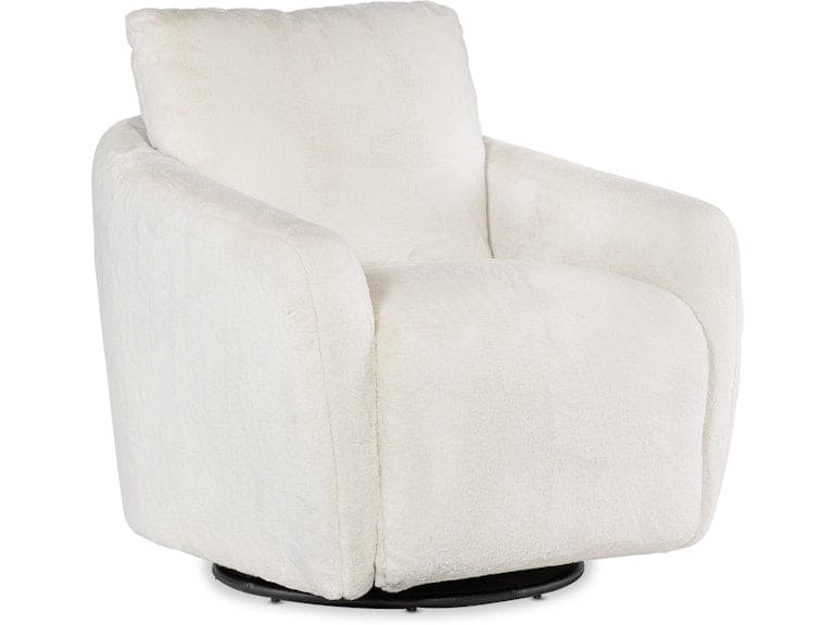 Hooker Furniture Living Room Bonnie Swivel Chair with Power Footrest