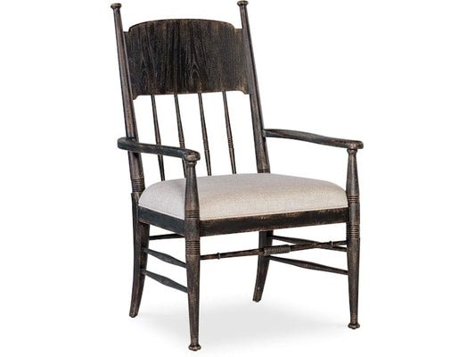 Hooker Furniture Casual Dining Americana Upholstered Seat Arm Chair - 2 per ctn/price ea