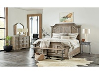Hooker Furniture Bedroom La Grange Von Rosenberg Bed Bench