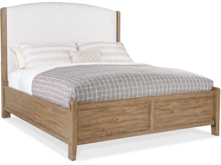 Hooker Furniture Bedroom Vineyard Row Queen Upholstered Bed