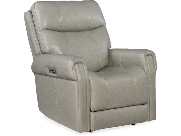Hooker Furniture Living Room Carroll Power Recliner with Power Headrest and Lumbar