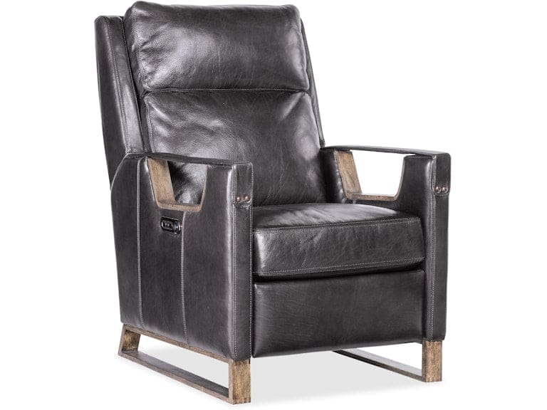 Hooker Furniture Living Room Relic Power Recliner with Power Headrest