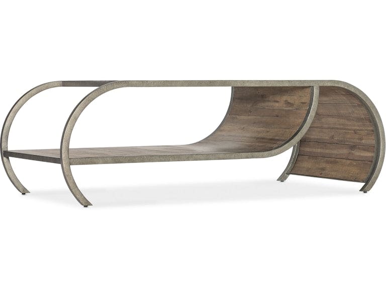 Hooker Furniture Living Room Commerce & Market Open Ended Cocktail Table