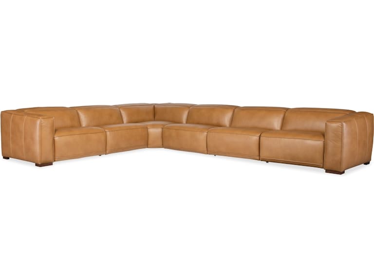 Hooker Furniture Living Room Fresco 6 Seat Sectional 3-PWR