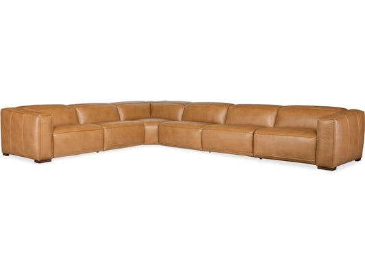 Hooker Furniture Living Room Fresco 6 Seat Sectional 3-PWR