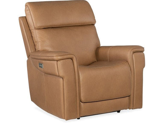 Hooker Furniture Living Room Lyra Zero Gravity Power Recliner with Power Headrest and Lumbar