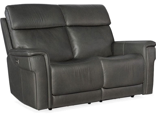 Hooker Furniture Living Room Lyra Zero Gravity Power Loveseat with Power Headrest and Lumbar