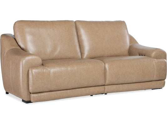 Hooker Furniture Living Room Wayward Power Sofa with Power Headrest