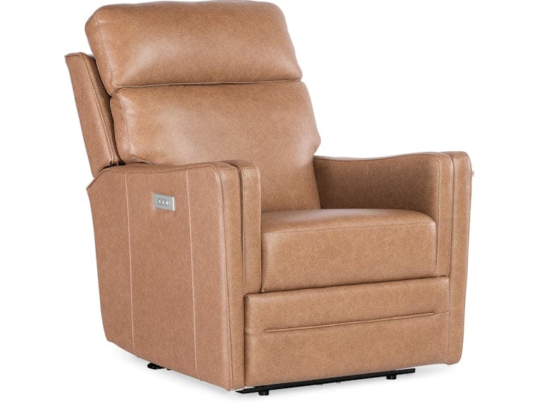 Hooker Furniture Living Room Twain Zero Gravity Power Recliner with Power Headrest and Lumbar
