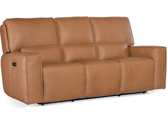 Hooker Furniture Living Room Miles Zero Gravity PWR Sofa w/ PWR Headrest
