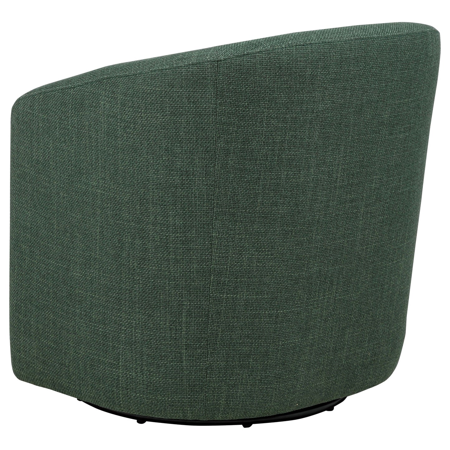 Mossbrook Fabric Upholstered Swivel Accent Chair Green