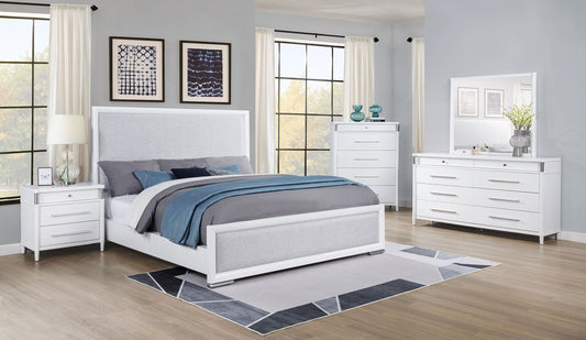 Gracemont 5-piece Eastern King Bedroom Set White