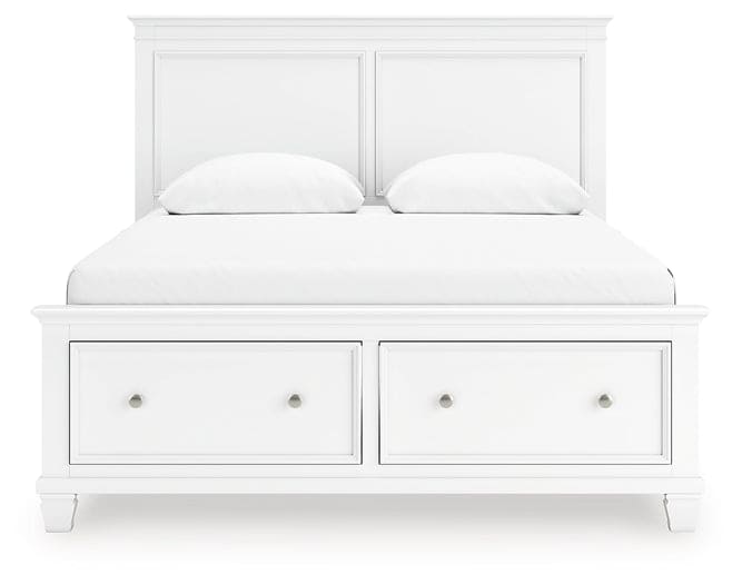 Fortman Queen Panel Storage Bed
