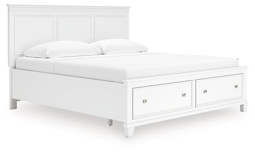 Fortman King Panel Storage Bed