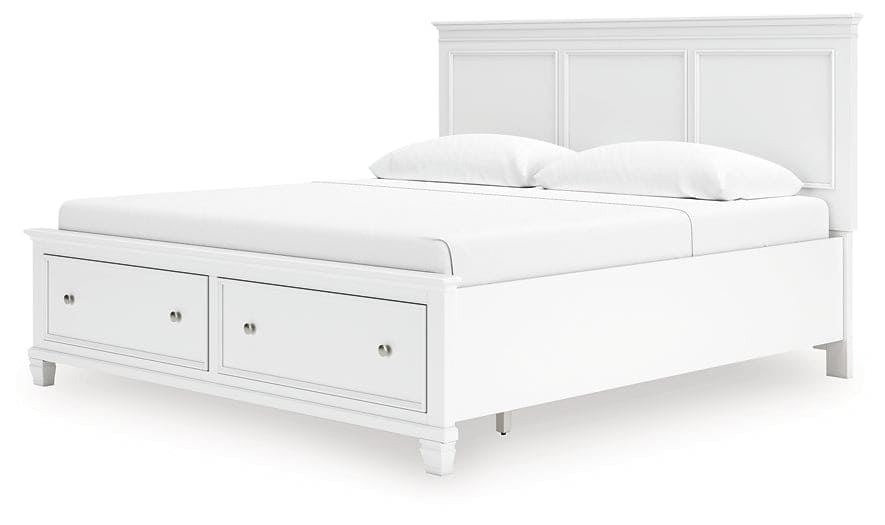 Fortman King Panel Storage Bed