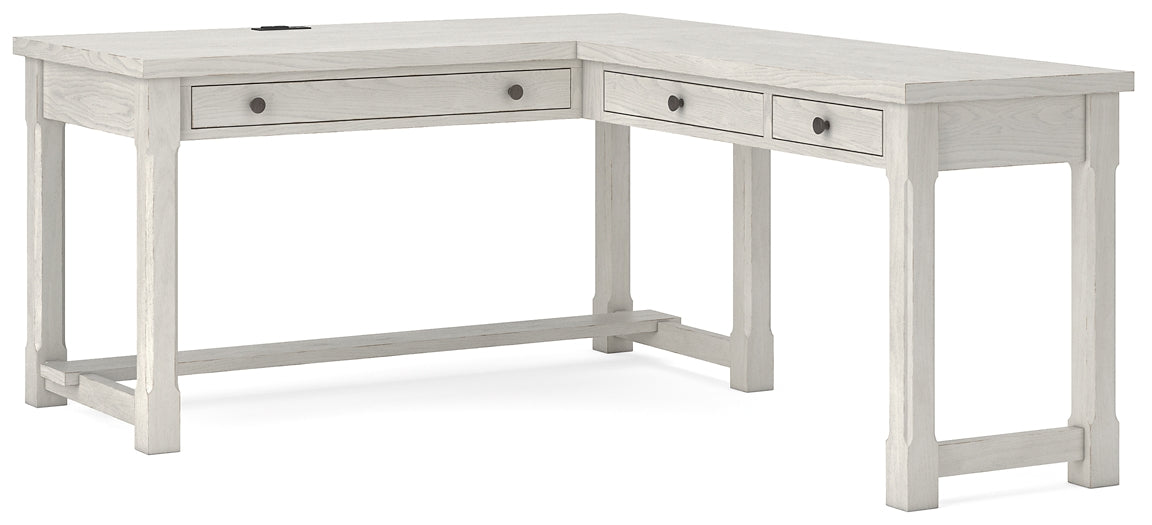 Robbinsdale L-Shaped Home Office Desk