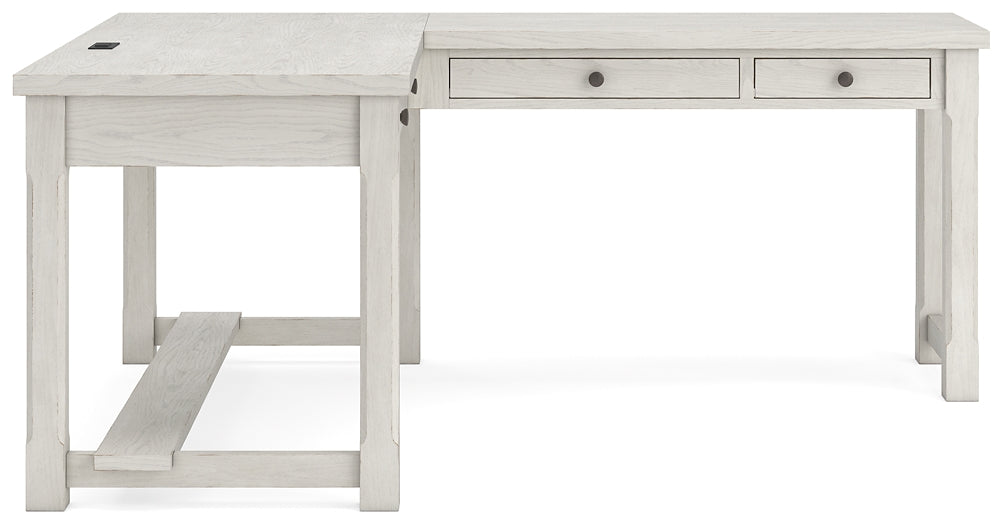 Robbinsdale L-Shaped Home Office Desk