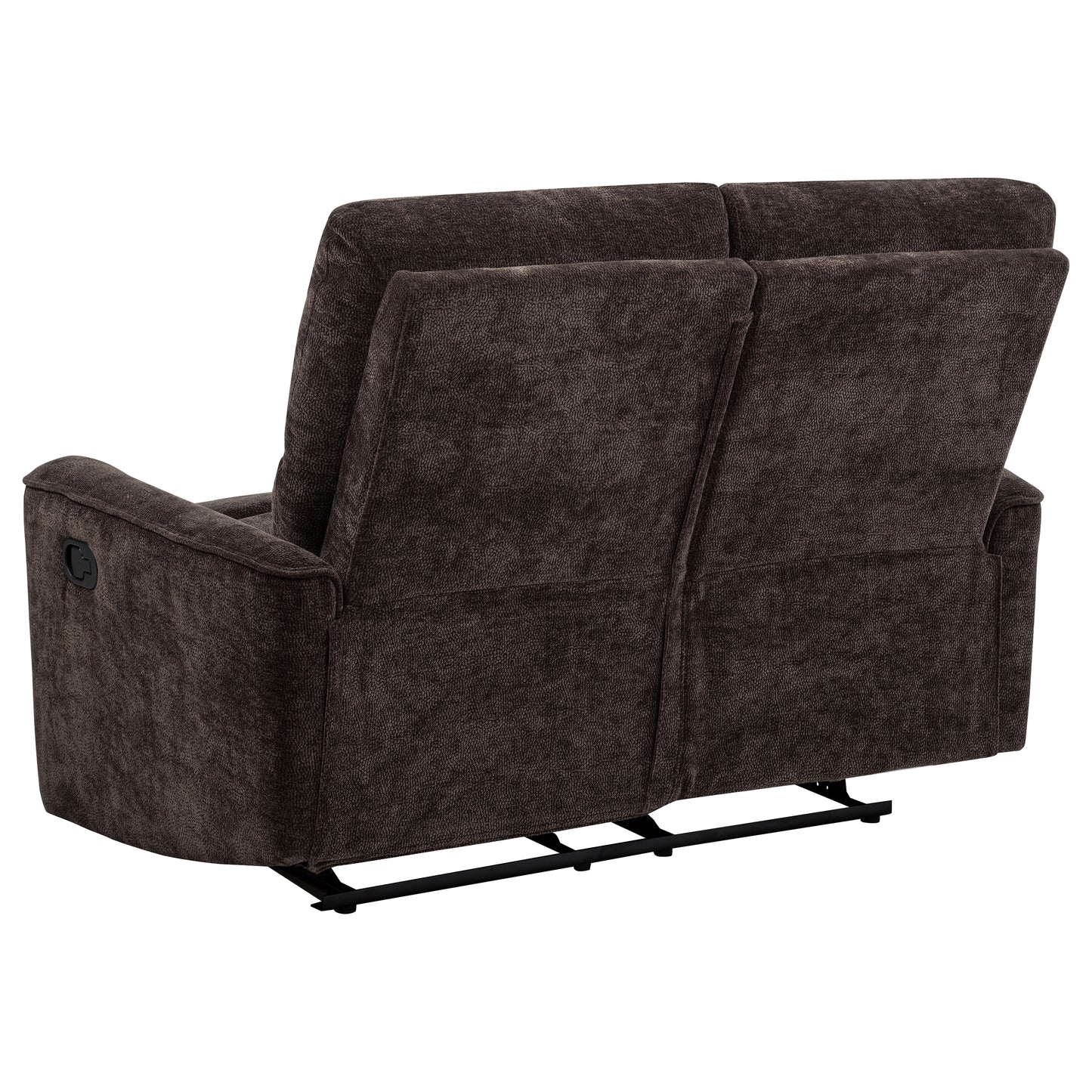 Navarro 2-piece Upholstered Reclining Sofa Set Dark Brown