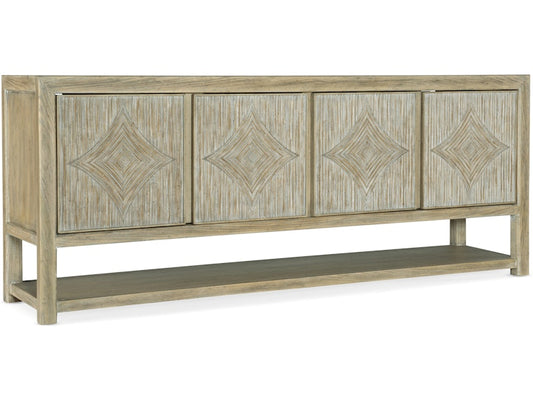 Hooker Furniture Home Entertainment Surfrider Entertainment Console